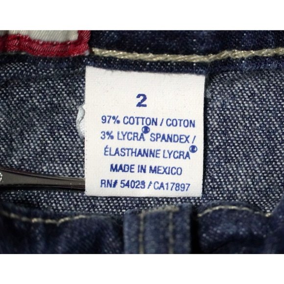 Vintage Old Navy Jeans Size 2 Flare Stretch Boot Cut Dark Wash - Picture 8 of 10